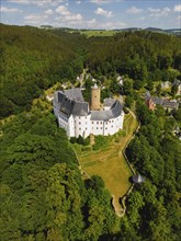 Scharfenstein Castle in the Ore Mountains