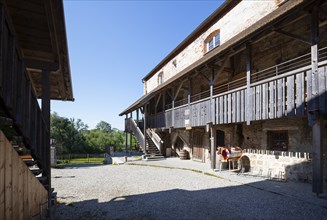 Frauenstein Castle, Mining, Innviertel, Upper Austria, Austria, Europe