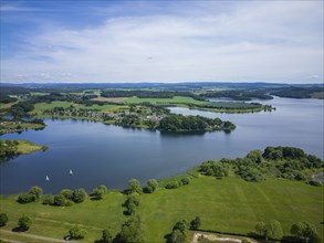 The Pöhl dam is the second largest dam in Saxony in terms of storage capacity and the third largest