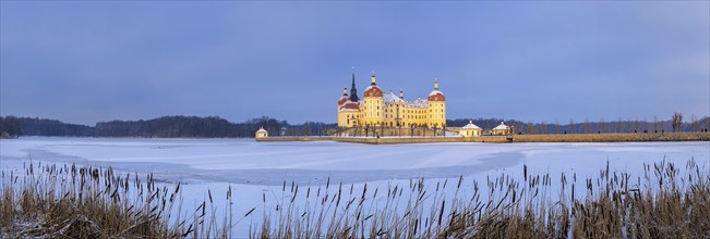 Moritzburg Baroque Palace in Winter