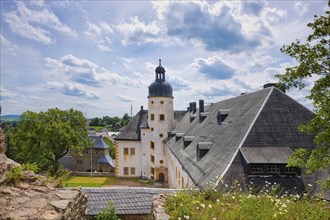 Frauenstein View to the castle