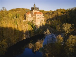 Kriebstein Castle is a castle founded in the 14th century in the municipality of Kriebstein of the