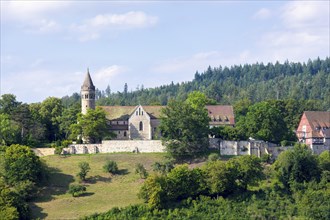 Benedictine Abbey Lorch, Monastery, Rems Valley, Lorch, Baden-Württemberg, Germany, Europe