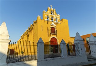 Church Templo del Dulce Nombre de Jesus, Campeche city, Campeche State, Mexico, Central America