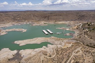 Truth or Consequences, New Mexico, The Elephant Butte reservoir on the Rio Grande holds water for