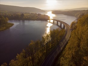 The Rauschenbach Dam is a dam in the Free State of Saxony. The dammed waters are the Flöha and the