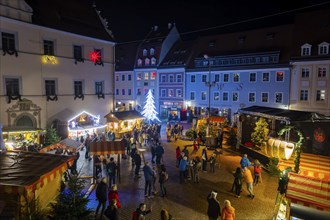 New Year's Eve party at the Canaletto Market in Pirna