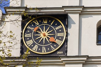 Coswig, Old Church tower clock