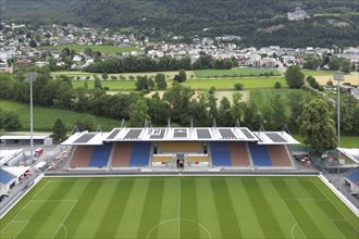 Rheinpark Stadium, FC Vaduz, Vaduz, Liechtenstein, Europe