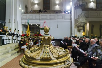 Club night shift in Freiberg at the Nikolaikirche concert and conference hall