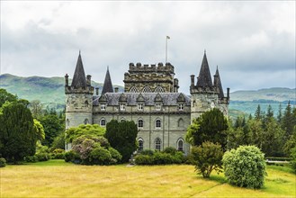 Inveraray Castle, Clan Campbell, Loch Fyne, Argyll, Scotland, UK