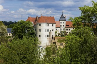 Nossen Castle - Renaissance castle in the valley of the Freiberg Mulde. Parts of the castle have