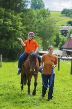 Curative riding on the Andershof farm