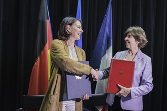 Annalena Bärbock (Bündnis 90 Die Grünen), Federal Minister for Foreign Affairs, and Catherine