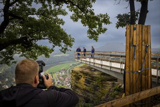 Photo opportunity - new viewing platform Bastei