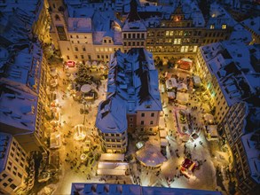 Christmas market in the old town of Görlitz