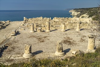 Ruins of the ancient Greek-Roman city of Kourion, Episkopi, Cyprus, Europe