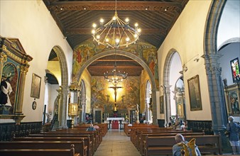 Parroquia de San Francisco de Asis Church, interior view, Las Palmas, Las Palmas Province, Gran