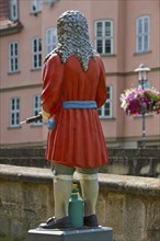 Figure of the doctor and miracle healer Dr. Eisenbarth by Darius Monser, Hannoversch Münden, Lower