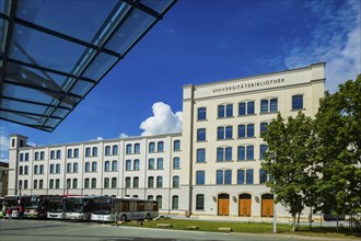 The Alte Aktienspinnerei was built around 1850 and was once the largest spinning mill in Saxony.