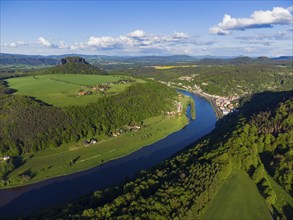 Lilienstein in the Elbe Arch in Saxon Switzerland