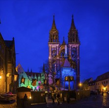 Medieval market at the Albrechtsburg in Meissen