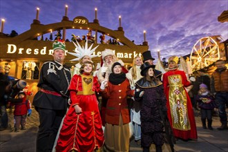 The Striezelmarkt, which has been held since 1434, is the oldest Christmas market in Germany and