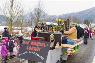 111th boatmen's carnival in Prossen