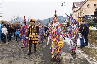 111th boatmen's carnival in Prossen