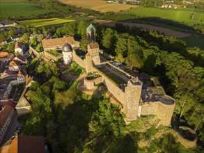 Stolpen Castle in spring