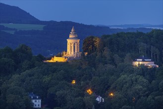 The fraternity memorial in the south of Eisenach on the Göpelskuppe is the war memorial for the 87