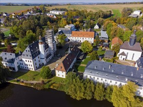 Blankenhain Castle in Blankenhain near Crimmitschau was once part of a knight's estate and,