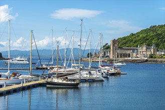 Oban Bay and Marina, Oban, Argyll and Bute, Scotland, UK