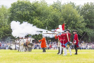 Battle reenactment