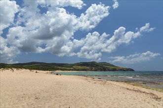 Fontanamare Beach, Gulf of Gonnesa, Province of Sud Sardegna, Sardinia, Italy, Nebida, Sardinia,