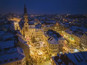 Christmas market in the old town of Görlitz