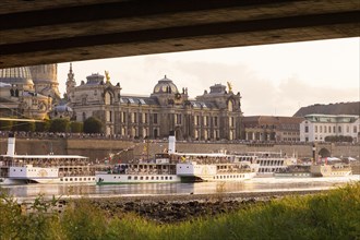 Although the Dresden City Festival was moved to the autumn, 4 steamers still held a small steamship