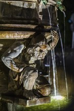 Dresden's most ornamental fountain, over 15 metres high, a total of 40 gargoyles, designed by