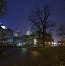 The Brühlsche Terrasse is an architectural ensemble and a tourist attraction in Dresden. The