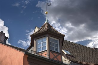 Historic Attic, Weissgerbergasse 21, Nuremberg, Middle Franconia, Bavaria, Germany, Europe