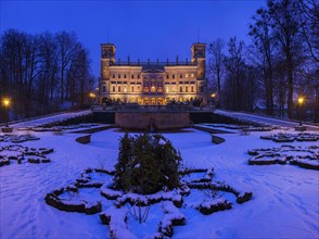 Albrechtsberg Castle in Winter