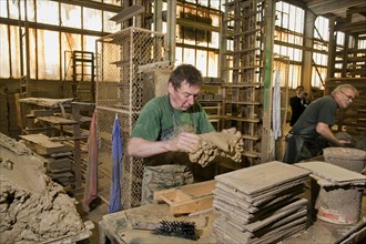 Brick production at Ziegelwerk Klaus Huber GmbH