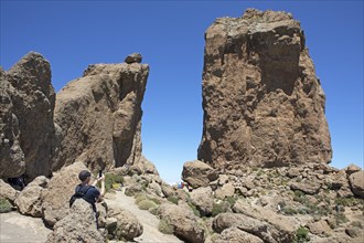 Roque Nublo in Parque Rural del Nublo, Las Palmas Province, Gran Canaria, Canary Islands, Spain,