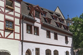 Historic Attic, Irrestr.1, Nuremberg, Middle Franconia, Bavaria, Germany, Europe