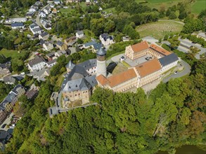 Voigtsberg Castle, later called Voigtsberg Castle, is a typical hilltop castle of the High Middle