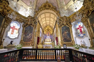 Chapel of Our Lady of Agony, Interior, Viana do Castelo, Minho, Portugal, Europe