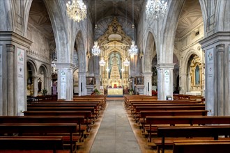 Cathedral of Viana do Castelo, Ornated interior, Viana do Castelo, Minho, Portugal, Europe