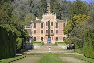 Villa Barbarigo, Valsanzibio, Galzignano Terme, Province of Padua, Italy, Europe