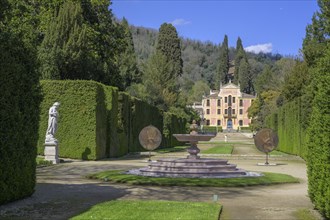 Garden and Villa Barbarigo, Valsanzibio, Galzignano Terme, Province of Padua, Italy, Europe