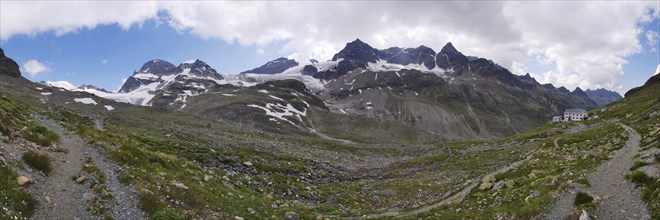 Silvretta main ridge and the